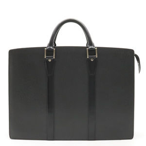 LOUIS VUITTON Taiga Porte de Cumin Rosin briefcase business bag Ardoise black